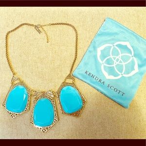 Kendra Scott Nadeline Necklace in Turquoise